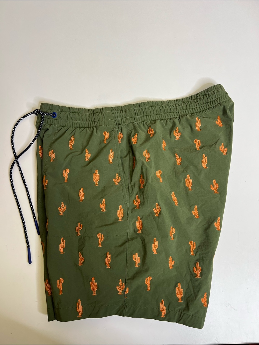 Bonobos The Rec Swim Trunks Green Cactus Men’s 7” Inseam - Size Medium - Picture 6 of 8